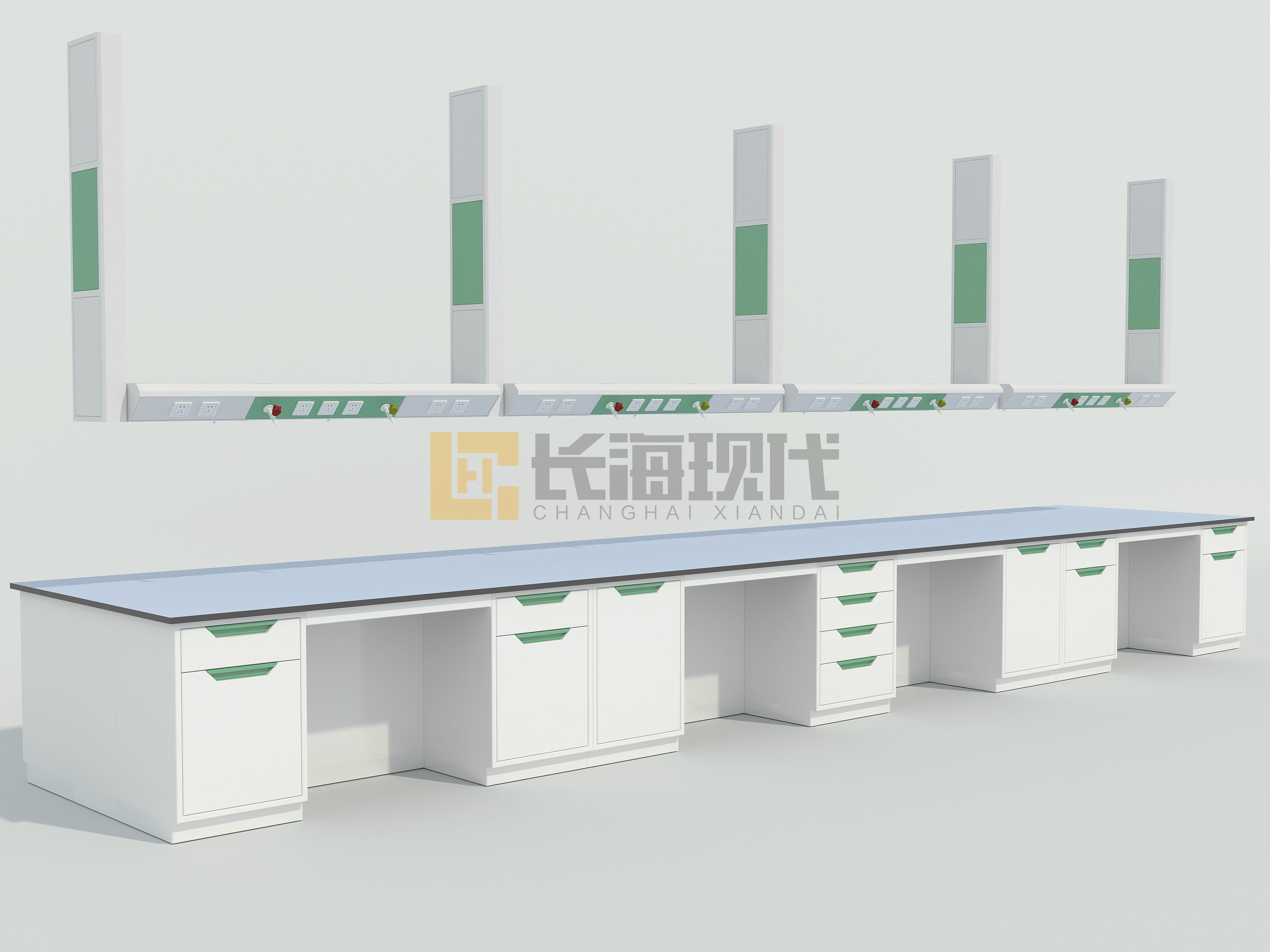 本美生物科技：QG(落2)-中央臺帶吊架7500x1500x850 ^副