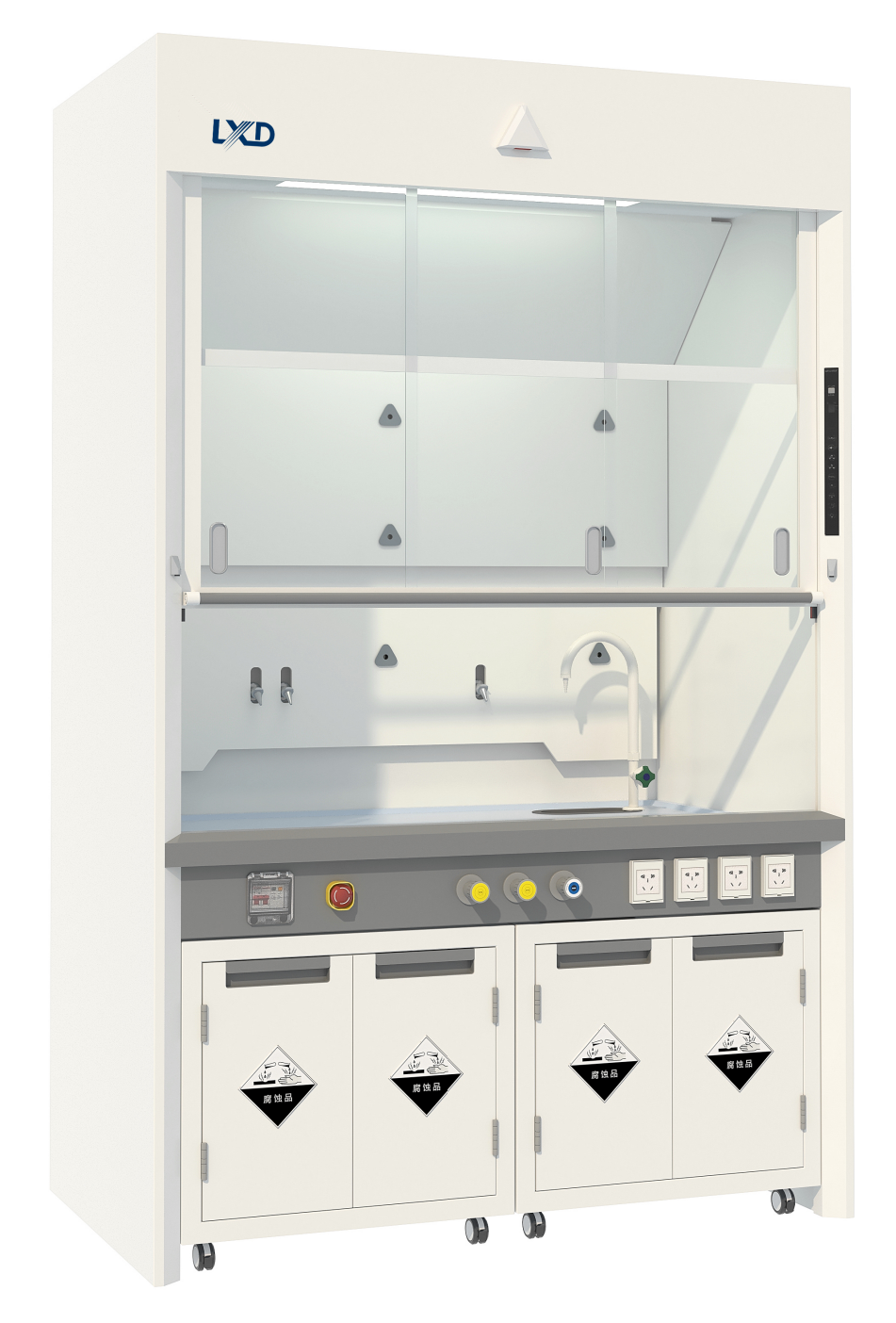 通風設備3#窄邊PP通風柜